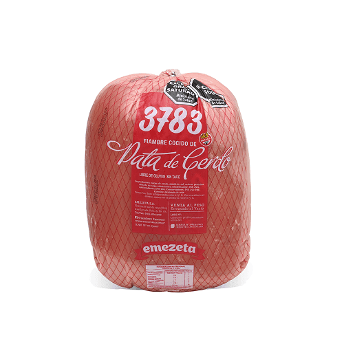 Fiambre cocido de pata de cerdo