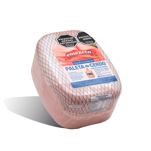 Fiambre cocido de paleta de cerdo